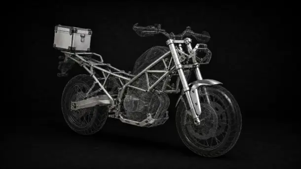 laser cutting for motorcycle